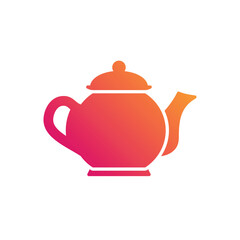 Teapot vector icon