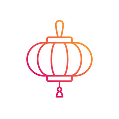 Lantern vector icon