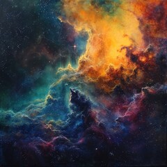 Fototapeta premium cosmic serenity