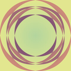 Gradient Decorative Texture Shape