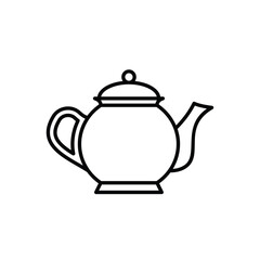 Teapot vector icon