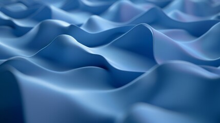 Fototapeta premium abstract background undulating blue waves suggesting calm