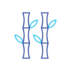 Bamboo vector icon