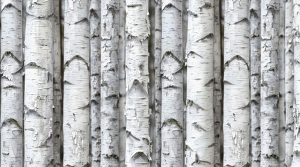 pale, peeling tree bark with intricate textures.