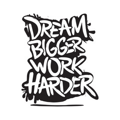 Motivational typography tshirt design template, motivational typography design