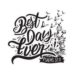 Motivational typography tshirt design template, motivational typography design