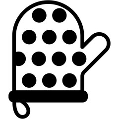 Oven Mitt Icon