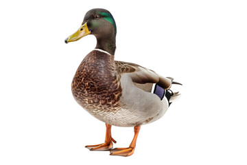 Obraz premium Duck isolated on transparent background