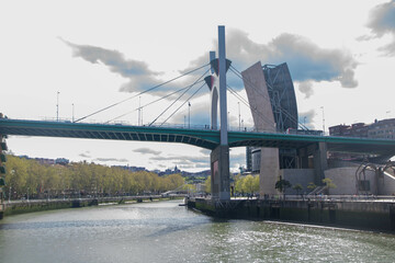 La salve zubia bridge at Bilbao