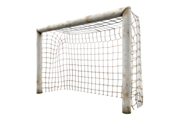 Goalpost isolated on transparent background
