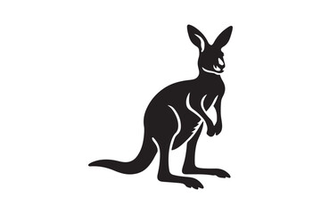 Kangaro vector art illustration