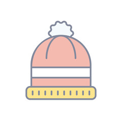 Beanie vector icon