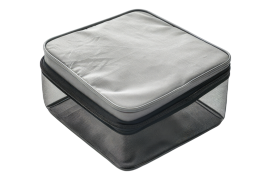 Packing cubes isolated on transparent background