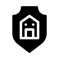 house glyph icon