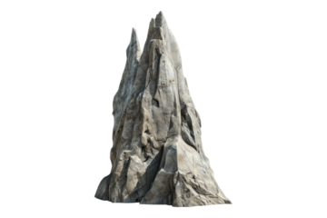Peeler pinnacle isolated on transparent background