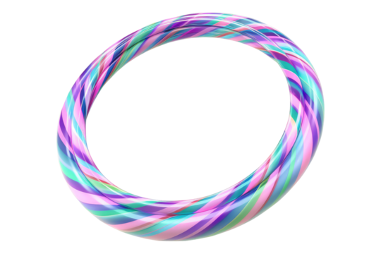 hula hope isolated on transparent background