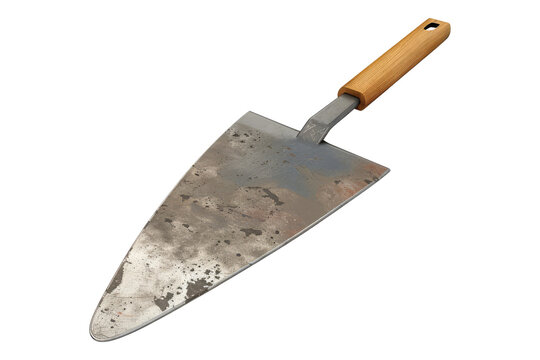 Trowl tool isolate on transparent background