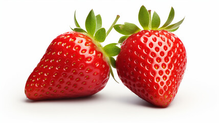 strawberry isolated on white background