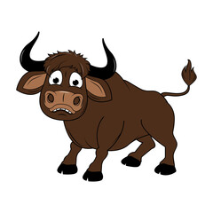 cutr cartoon bull