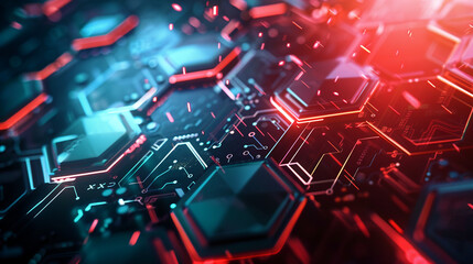 world futuristic hight tech corporate business technology background