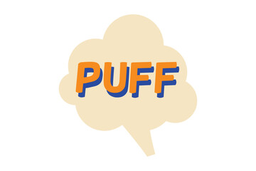 Funny Element Flat Sticker Design