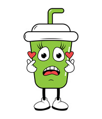 Drinking Cup Cartoon