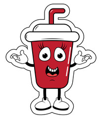 Drinking Cup Cartoon