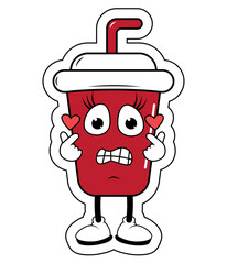 Drinking Cup Cartoon