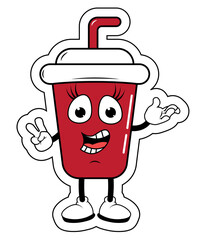 Drinking Cup Cartoon