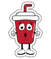 Drinking Cup Cartoon