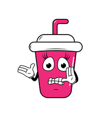 Drinking Cup Cartoon