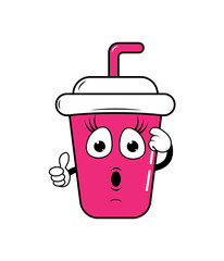 Drinking Cup Cartoon