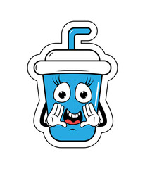 Drinking Cup Cartoon