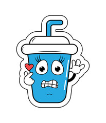 Drinking Cup Cartoon