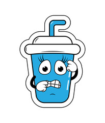 Drinking Cup Cartoon
