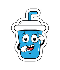 Drinking Cup Cartoon