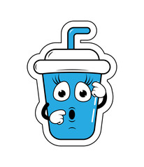 Drinking Cup Cartoon
