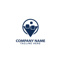  technology logo designs concept vector
