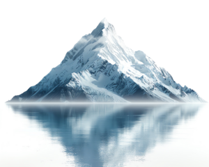 iceberg in the mountains