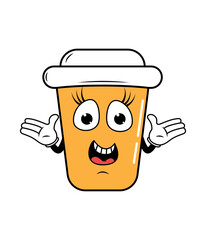 Drinking Cup Cartoon