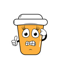Drinking Cup Cartoon