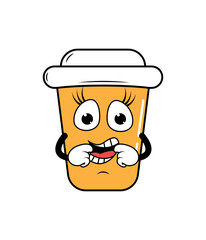 Drinking Cup Cartoon