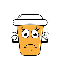 Drinking Cup Cartoon