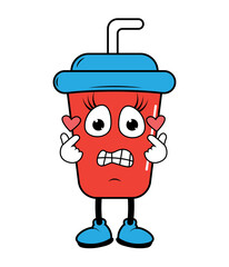 Drinking Cup Cartoon