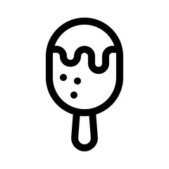 ice cream line icon