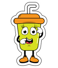 Drinking Cup Cartoon