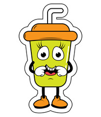 Drinking Cup Cartoon