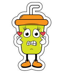 Drinking Cup Cartoon