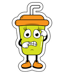 Drinking Cup Cartoon