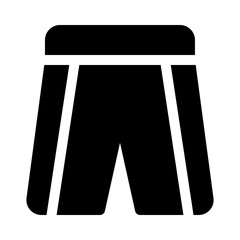 shorts glyph icon